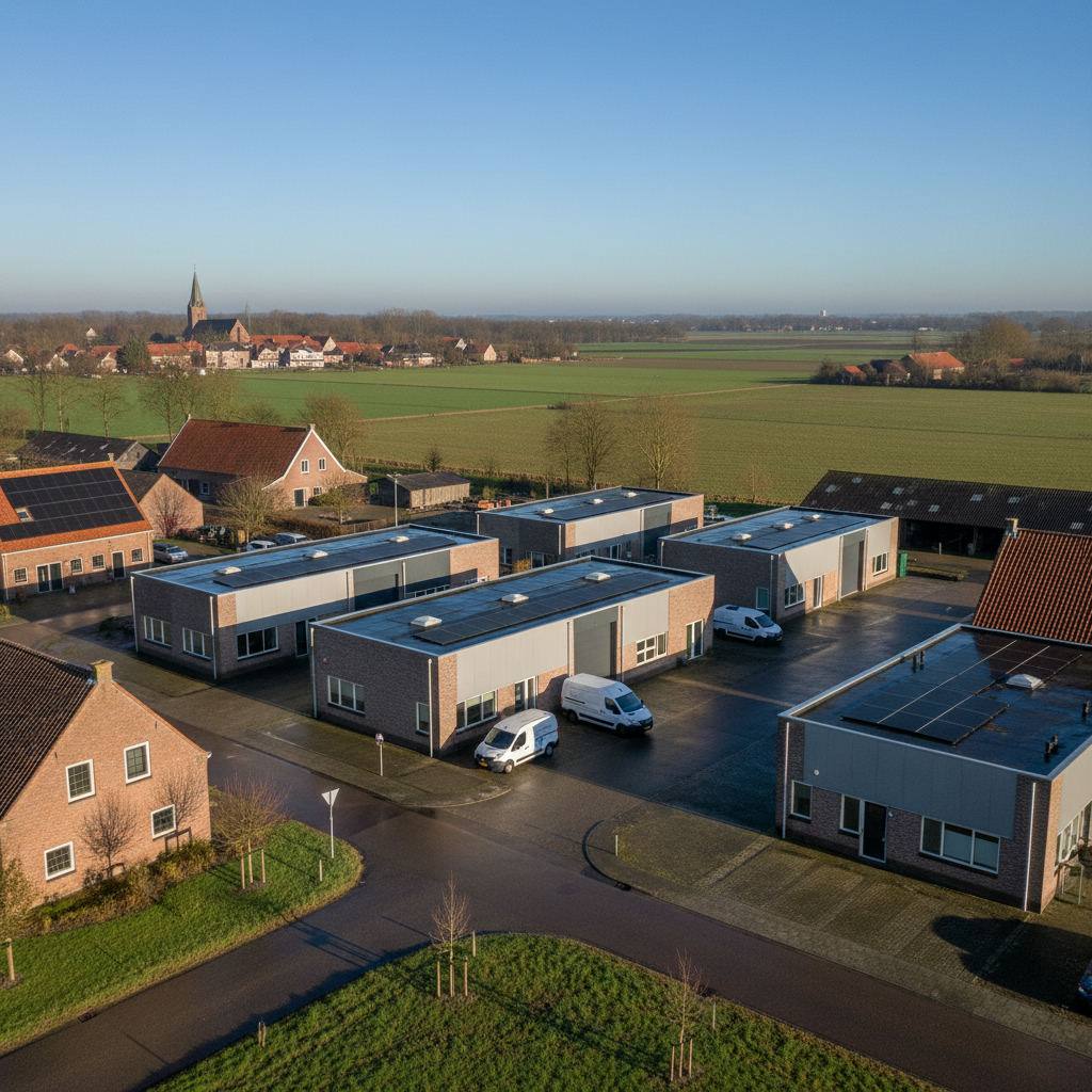 Energy hub bedrijventerrein: duurzaam en efficiënt omgaan — zakelijk bij UltiPower