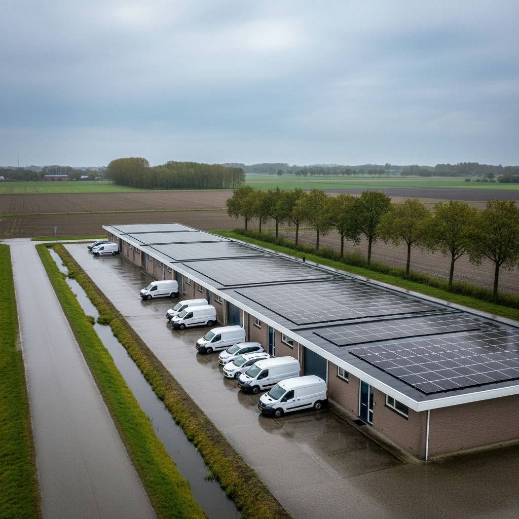 Energy hub bedrijventerrein: slim energiebeheer nu — zakelijk bij UltiPower