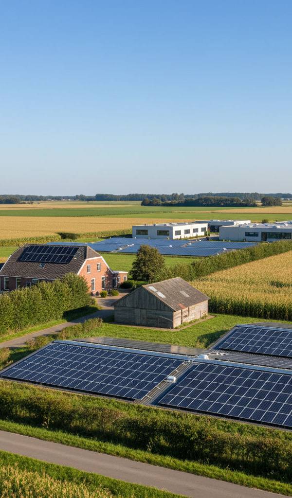 Groot zakelijk batterijpark: Buffert energie & optimaliseert kosten